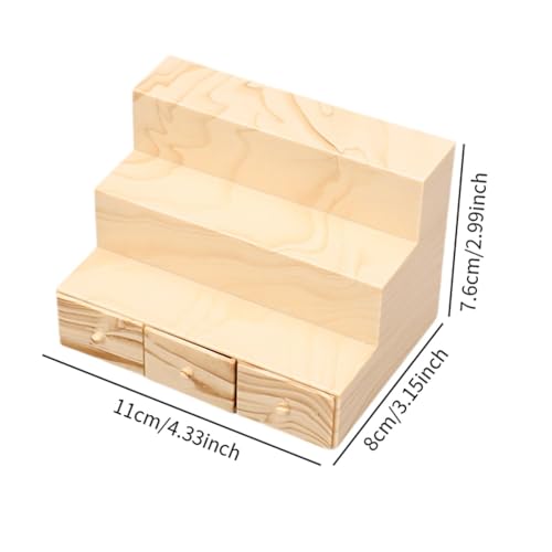 F Fityle Miniaturregal Im Maßstab 3x1/12, Simulationsmöbel, Spielzeug, Spielhaus, Aufbewahrung, Rollenspiel, Supermarktregal, Miniregal, Miniaturregal von F Fityle