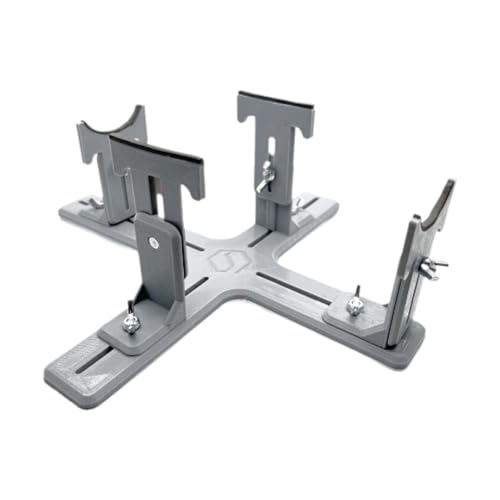 F Fityle Modell Flugzeug Display Making Malerei, für Modellhobby -Erbaus Accessoires, Modell Flugzeugzubehör Auxiliary, Grauer Stand von F Fityle