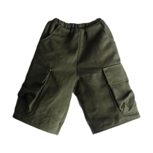 F Fityle Modische Kurze Hosen im Maßstab 1:6, Miniatur-Kleidung, tragbares Cosplay-Outfit für 12-Zoll-männliche Actionfiguren, BJD-Puppenzubehör, GrÜn F Fityle Modische Kurze Hosen im Maßstab 1:6, Miniatur-Kleidung, tragbares Cosplay-Outfit für 12-Zoll-männliche Actionfiguren, BJD-Puppenzubehör, GrÜn von F Fityle