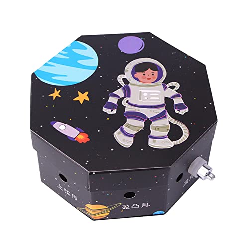 F Fityle Mondphasen-Kits, DIY-Puzzle-Bildungswerkzeug, Mondzyklus-Puzzle, kreatives Geschenk, Wissenschaftsspielzeug für Kinder von F Fityle