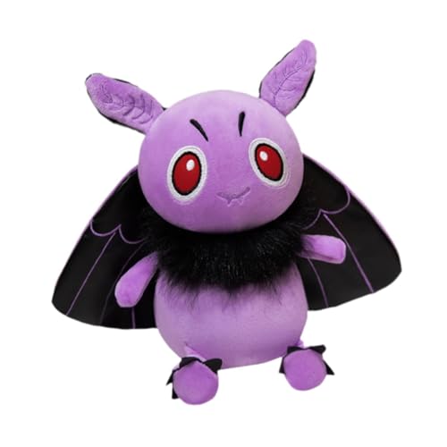 F Fityle Motte plüschspielzeugmotte plüschpuppe gruselige Kostüm -Strumpfstock Feiertagsgeschenk gefülltes Tierspielzeug für Kleinkinder Kids Home Decor, Violett von F Fityle