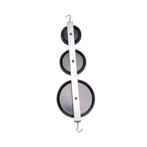 F Fityle Physik -Experimente Pulley Block Unterrichtswerkzeuge Multi -Use Fixed Pulley Demonstration für Schulphysikklasse Kinder Teenager, Type D von F Fityle