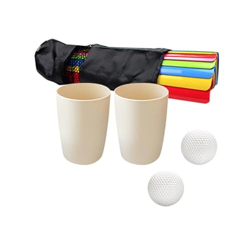 F Fityle Pipeline Teambuilding Aktivität Outdoor Kinder Sport Teams Bauen Golfbälle mit Aufbewahrungstasche für Kommunikation Erwachsene Drinnen, L 5.5 cm Breite von F Fityle