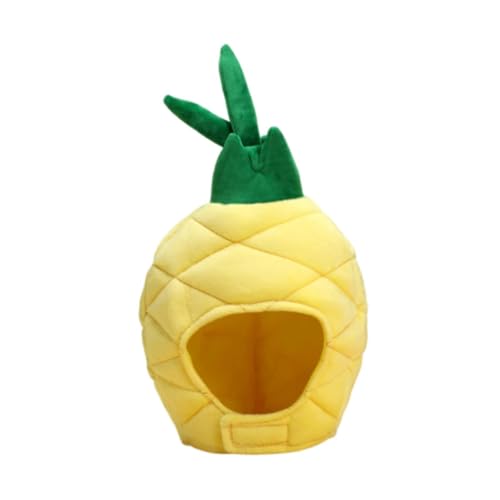 F Fityle Plüsch Ananas Form Hut Warme Party Hut Obst Kappe für Club Halloween Maskerade F Fityle Plüsch Ananas Form Hut Warme Party Hut Obst Kappe für Club Halloween Maskerade von F Fityle