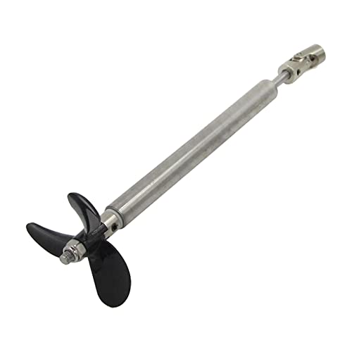F Fityle Professionelle RC-Bootswelle mit Propeller und Kreuzgelenk für modifiziertes Bootszubehör, 20 cm x 15 cm 6,00 mm von F Fityle