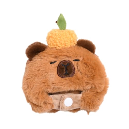 F Fityle Puppen Capybara Hut Miniatur Mütze, handgemachte Kopfbedeckung Kostüm Zubehör für 15-17cm Puppen verkleiden F Fityle Puppen Capybara Hut Miniatur Mütze, handgemachte Kopfbedeckung Kostüm Zubehör für 15-17cm Puppen verkleiden von F Fityle