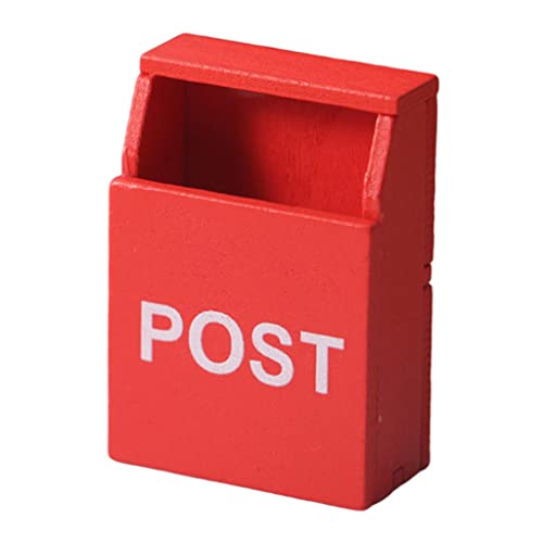 F Fityle Puppenhaus Miniatur Briefkasten 1:12 Puppenhaus Zubehör Holz Briefkasten Rot Mini Holz Briefkasten Geschenk für Kinder Mädchen Wichteltür Wichtel Zubehör 36×18mm, Rot F Fityle Puppenhaus Miniatur Briefkasten 1:12 Puppenhaus Zubehör Holz Briefkasten Rot Mini Holz Briefkasten Geschenk für Kinder Mädchen Wichteltür Wichtel Zubehör 36×18mm, Rot von F Fityle