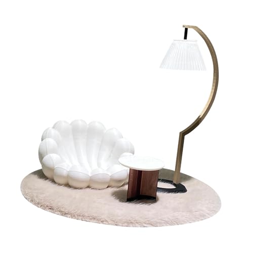 F Fityle Puppenhaus-Möbelset 1/12 Sofa, Stehlampe, Couchtisch und Teppich, Rollenspiel, Miniatur-Landschaft, Puppenhaus-, Mini F Fityle Puppenhaus-Möbelset 1/12 Sofa, Stehlampe, Couchtisch und Teppich, Rollenspiel, Miniatur-Landschaft, Puppenhaus-, Mini von F Fityle