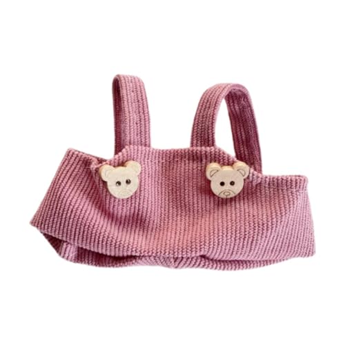 F Fityle Puppenhose, Puppen Anziehspielzeug, Entzückendes Kostüm, Puppen Overallhose, Süße Puppenkleidung für Anhängerpuppen, Kinderspielzeug für 5 7, 8 10 Jah, Dunkelpink F Fityle Puppenhose, Puppen Anziehspielzeug, Entzückendes Kostüm, Puppen Overallhose, Süße Puppenkleidung für Anhängerpuppen, Kinderspielzeug für 5 7, 8 10 Jah, Dunkelpink von F Fityle