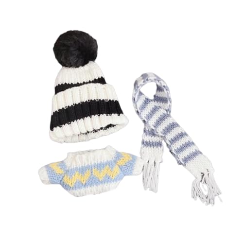 F Fityle Puppenkleidung Pullover Kostüme abnehmbare entzückende Mode für Kinder weich, Schwarz F Fityle Puppenkleidung Pullover Kostüme abnehmbare entzückende Mode für Kinder weich, Schwarz von F Fityle