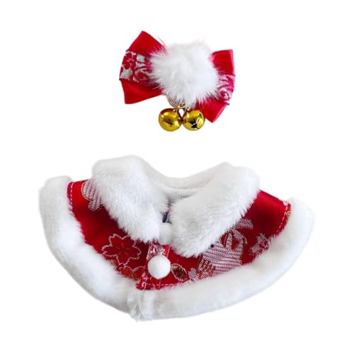 F Fityle Puppenkleidung Umhang-Anhänger Puppen-Outfit für Kinder Abnehmbare Bequeme Puppenkleidung Traditionelles Kleiderset für 5,91-Zoll-Puppe, Rot F Fityle Puppenkleidung Umhang-Anhänger Puppen-Outfit für Kinder Abnehmbare Bequeme Puppenkleidung Traditionelles Kleiderset für 5,91-Zoll-Puppe, Rot von F Fityle
