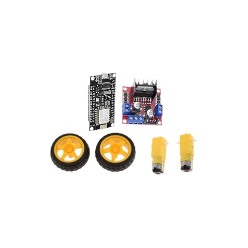 F Fityle RC -Auto -Chassis -Kit, Motorroboterrad und Motor -Set Education Kit Toy Car Accessoires für Kinder Mädchen Jungen Teenager Kinder F Fityle RC -Auto -Chassis -Kit, Motorroboterrad und Motor -Set Education Kit Toy Car Accessoires für Kinder Mädchen Jungen Teenager Kinder von F Fityle