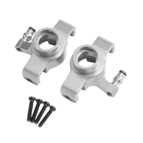 F Fityle RC -Auto -Front -Lenkbecher 1:20 Skala Sturdy Easy Installation Multifunktionen Fernbedienungsauto DIY für C8811 modifiziert, Silber von F Fityle