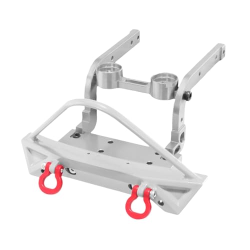 F Fityle RC Car Front Barersatz Sturdes leicht zu installieren Spart -Teil Aluminiumlegierung RC -Auto -Teil für H12Y H12Y+ 1/12 RC -Auto, Argent von F Fityle