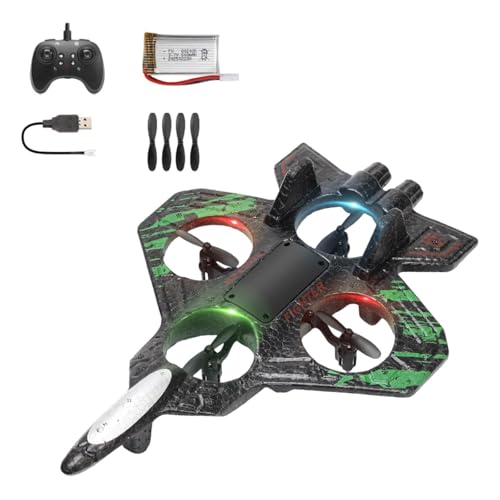 F Fityle RC-Flugzeug aus Schaumstoff, RC-Segelflugzeug, mit Nachtlicht, Starrflügelflugzeug, Flugzeugmodell, Spielzeug für und Erwachsene, GrÜn F Fityle RC-Flugzeug aus Schaumstoff, RC-Segelflugzeug, mit Nachtlicht, Starrflügelflugzeug, Flugzeugmodell, Spielzeug für und Erwachsene, GrÜn von F Fityle