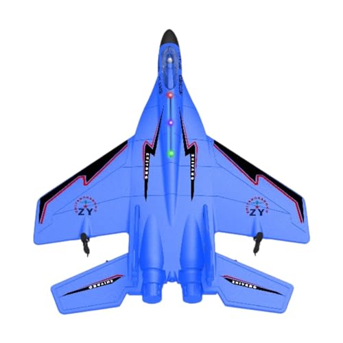 F Fityle RC Glider Flugzeug Spielzeug Geburtstagsgeschenke praktisch für Kinder leicht zu kontrollieren Spaß vielseitiges Flugmodell Flugzeug, Blau von F Fityle