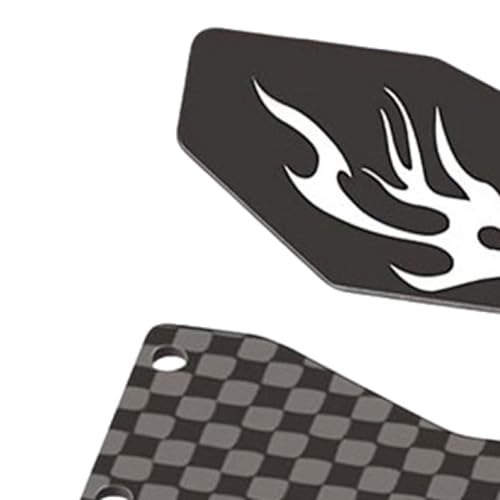 F Fityle RC Heckflügel Carbon Fiber Zubehör Einfacher Einbau Reparatur Fahrzeug mit Schraube Aluminiumlegierung LKW Teile Ersatz, Schwarz F Fityle RC Heckflügel Carbon Fiber Zubehör Einfacher Einbau Reparatur Fahrzeug mit Schraube Aluminiumlegierung LKW Teile Ersatz, Schwarz von F Fityle