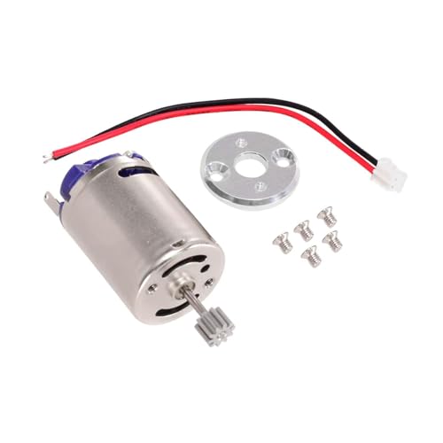 F Fityle RC-Motor, 27000 U/min, Ersatz mit Basis, ferngesteuerte Fahrzeugteile, 370, hohe Geschwindigkeit für C24 C34 1/12 MN78 MN99S Pickup Truck, Silberbasis von F Fityle