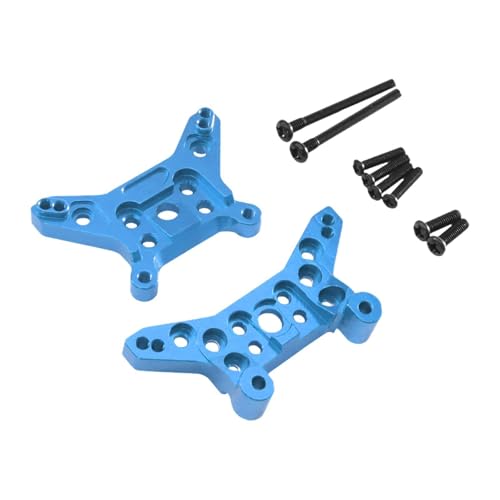 F Fityle RC-Stoßdämpferbrücke vorne und hinten, Upgrades für den Maßstab 1:14, hohe Leistung, einfache Montage, Ersatzteile, Robustes Aluminiumzubehör, Blau F Fityle RC-Stoßdämpferbrücke vorne und hinten, Upgrades für den Maßstab 1:14, hohe Leistung, einfache Montage, Ersatzteile, Robustes Aluminiumzubehör, Blau von F Fityle