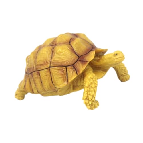 F Fityle Schildkröte Tiere Figur Schildkröte Figur Skulptur Garten Dekoration Schildkröte Modell Spielzeug für Zimmer im Freien Bauernhaus Landschaft, Gelb F Fityle Schildkröte Tiere Figur Schildkröte Figur Skulptur Garten Dekoration Schildkröte Modell Spielzeug für Zimmer im Freien Bauernhaus Landschaft, Gelb von F Fityle
