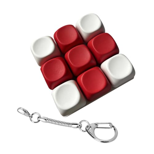 F Fityle --Schlüsselanhänger, sensorisches Spielzeug, tragbares -Finger-Spielzeug für Büro, Klassenzimmer, Geldbörse, Weiß Rot F Fityle --Schlüsselanhänger, sensorisches Spielzeug, tragbares -Finger-Spielzeug für Büro, Klassenzimmer, Geldbörse, Weiß Rot von F Fityle