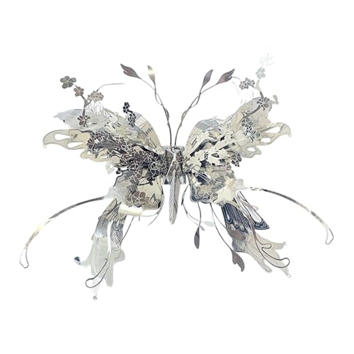 F Fityle Schmetterling -Puzzles Kreative Sammlungen DIY Heimdekoration Handarbeit Neuartiges Metallmodell-Kit für Erwachsene als Geburtstagsgeschenk, Style A von F Fityle