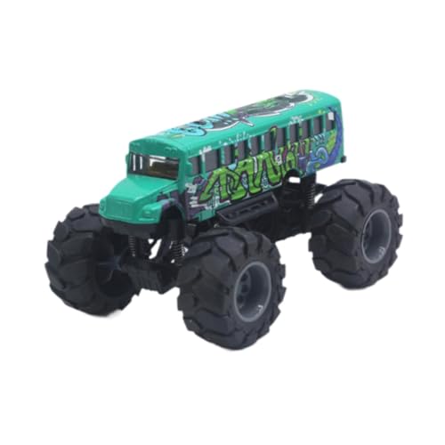 F Fityle Schulbus Spielzeug zurückziehen Auto Spielzeug Robustes leichtes kreatives kreatives Big Wheel -Legierungsauto -Autofahrzeuge für Kinder, GrÜn F Fityle Schulbus Spielzeug zurückziehen Auto Spielzeug Robustes leichtes kreatives kreatives Big Wheel -Legierungsauto -Autofahrzeuge für Kinder, GrÜn von F Fityle