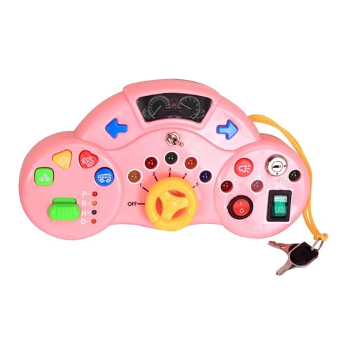 F Fityle Sensorische Schalttabelle, Tabelle mit LED Entwicklungstisch, LED Musiklampenschaltspielzeug für LED, Rosa von F Fityle