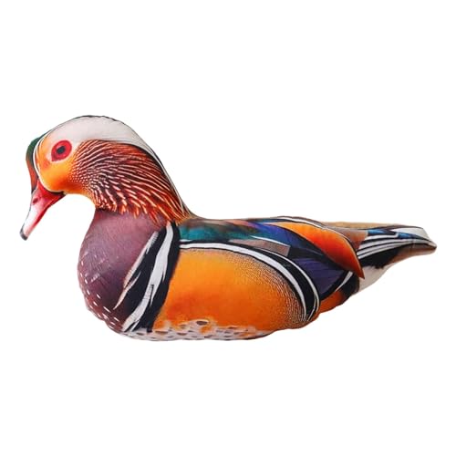 F Fityle Simulation 3D-Tier-Plüschtier, Stofftier, bequem, lustiges Plüschpuppenkissen, Kissen für Erwachsene und, Geburtstagsgeschenke, Mandarinente F Fityle Simulation 3D-Tier-Plüschtier, Stofftier, bequem, lustiges Plüschpuppenkissen, Kissen für Erwachsene und, Geburtstagsgeschenke, Mandarinente von F Fityle