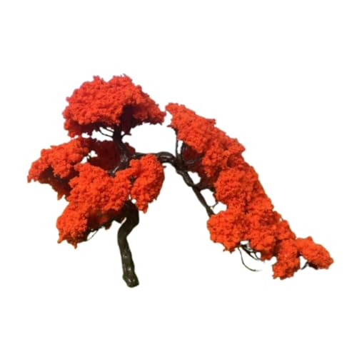 F Fityle Simulationsbaummodell, Zweige basteln Ornamente Zubehör Miniaturbaum -Landschaftsbaum für Architekturgebäudemodell, 18cm von F Fityle