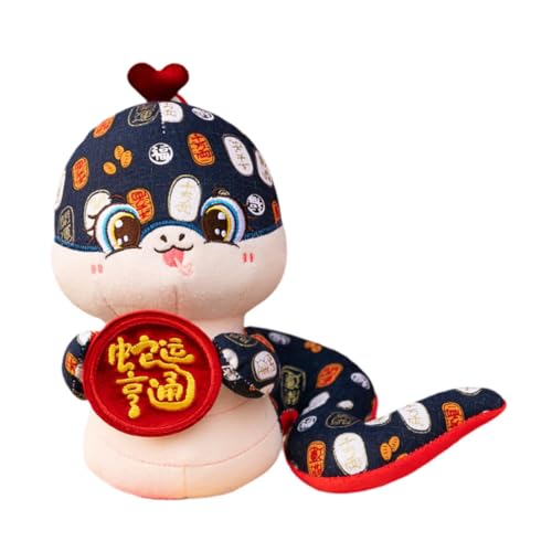 F Fityle Snake Plüschspielzeug, gefüllte Tierplüschpuppe, kreative weiche Dekoration Tiergefüllte Schlange Figur für Schlafzimmer Wohnzimmer, Blau, 25cm F Fityle Snake Plüschspielzeug, gefüllte Tierplüschpuppe, kreative weiche Dekoration Tiergefüllte Schlange Figur für Schlafzimmer Wohnzimmer, Blau, 25cm von F Fityle