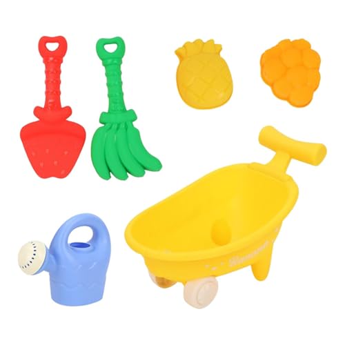 F Fityle Strandsandspielzeug für, Rollenspiel, leichtes Sandburgen-Bauspielzeug-Set, Meeresspielzeug für Park, Garten, Strand, Alter 3–10, Gelb F Fityle Strandsandspielzeug für, Rollenspiel, leichtes Sandburgen-Bauspielzeug-Set, Meeresspielzeug für Park, Garten, Strand, Alter 3–10, Gelb von F Fityle