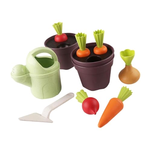 F Fityle Strandspielzeug-Set, Radieschen-Pflanzset, Zubehör, Lernspielzeug, Pflanzspielzeug, Spielhaus, Spielzeug, Sandwerkzeuge für Kinder im Vorschulalter, F Fityle Strandspielzeug-Set, Radieschen-Pflanzset, Zubehör, Lernspielzeug, Pflanzspielzeug, Spielhaus, Spielzeug, Sandwerkzeuge für Kinder im Vorschulalter, von F Fityle