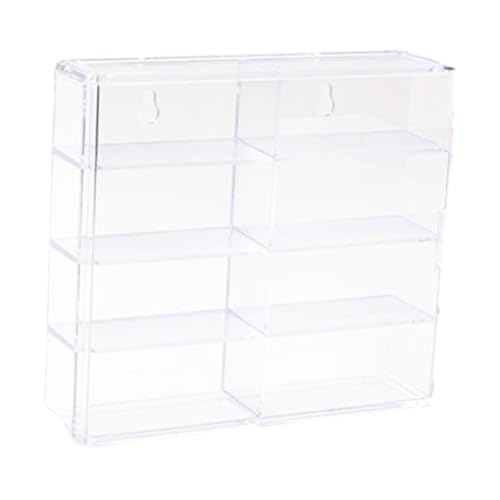F Fityle Vitrinenständer, Desktop-Modellauto-Aufbewahrungsbox, L von F Fityle