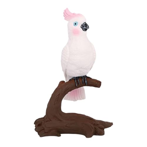 F Fityle Vogelmodellfigur realistische Vogelstatue -Sammlung Schreibtisch Realistische Sammlung Büro Miniatur -Figur -Simulationsspielzeug, Rosa Kakadu F Fityle Vogelmodellfigur realistische Vogelstatue -Sammlung Schreibtisch Realistische Sammlung Büro Miniatur -Figur -Simulationsspielzeug, Rosa Kakadu von F Fityle