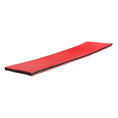 F Fityle Wasserschwimmmatte, Schwimmkissen, entspannende XPE-Schaumstoffmatte, Wassererholungs-Wasserdecke, schwimmende Wasserkissenmatratze für, Rot Schwarz Rot F Fityle Wasserschwimmmatte, Schwimmkissen, entspannende XPE-Schaumstoffmatte, Wassererholungs-Wasserdecke, schwimmende Wasserkissenmatratze für, Rot Schwarz Rot von F Fityle