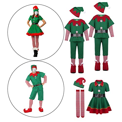F Fityle Weihnachtskostüm für festliche Anlässe - Elegantes Outfit für die Feier, Männer170cm 180cm Frauen160cm von F Fityle