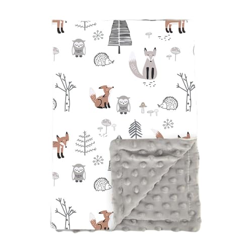 F Fityle -Wickeldecke, Babydecke, Bettwäsche, Plüsch, Punkte, warme Empfangsdecken, Bettdecken, Wickeltuch für Jungen und Mädchen, Eulenmuster F Fityle -Wickeldecke, Babydecke, Bettwäsche, Plüsch, Punkte, warme Empfangsdecken, Bettdecken, Wickeltuch für Jungen und Mädchen, Eulenmuster von F Fityle