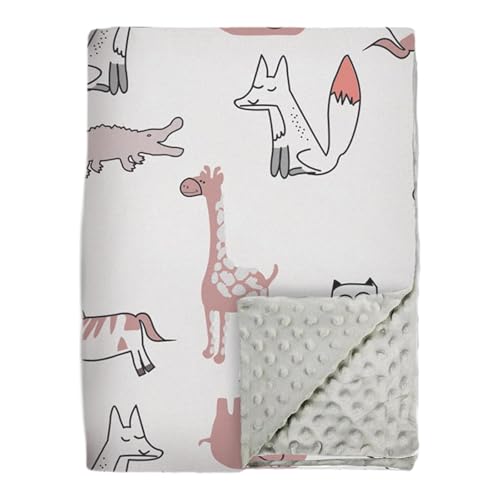 F Fityle -Wickeldecke, Babydecke, Bettwäsche, Plüsch, Punkte, warme Empfangsdecken, Bettdecken, Wickeltuch für Jungen und Mädchen, Giraffenmuster F Fityle -Wickeldecke, Babydecke, Bettwäsche, Plüsch, Punkte, warme Empfangsdecken, Bettdecken, Wickeltuch für Jungen und Mädchen, Giraffenmuster von F Fityle