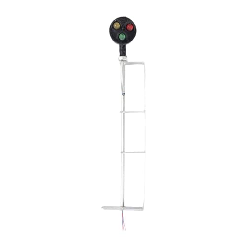 F Fityle Zuglicht Kleiner praktischer Landschaft Dollhouse Street Light Modell Lampenverkehrsmodell Spielzeug für Szenenmodell, B F Fityle Zuglicht Kleiner praktischer Landschaft Dollhouse Street Light Modell Lampenverkehrsmodell Spielzeug für Szenenmodell, B von F Fityle