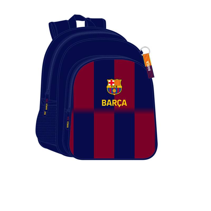 Schulrucksack F.C. Barcelona Blau Granatrot 32 x 38 x 12 cm von F.C. Barcelona