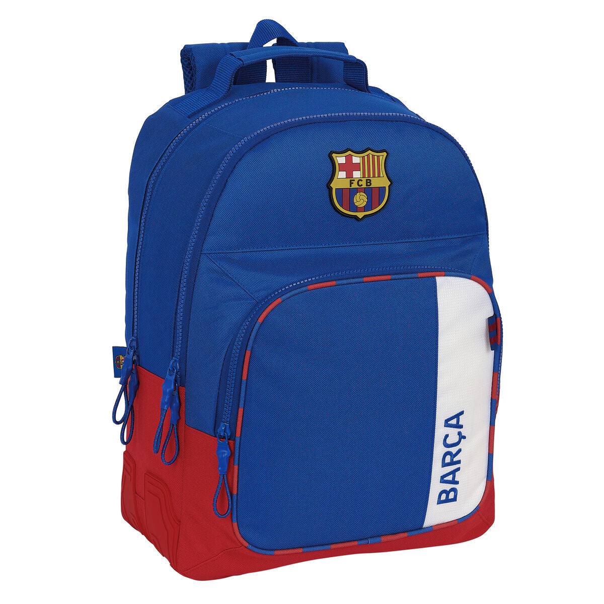 Schulrucksack F.C. Barcelona Blau Granatrot 32 x 42 x 15 cm Schulrucksack F.C. Barcelona Blau Granatrot 32 x 42 x 15 cm von F.C. Barcelona
