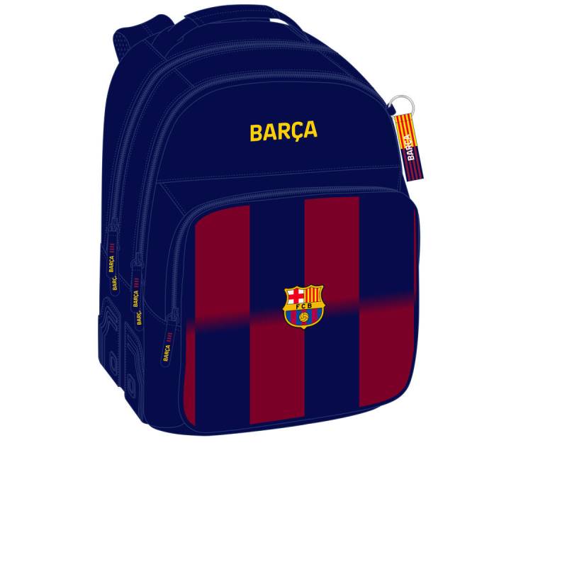 Schulrucksack F.C. Barcelona Blau Granatrot 32 x 42 x 15 cm von F.C. Barcelona