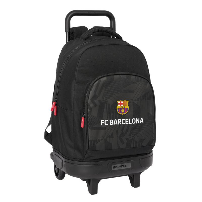 Schulrucksack mit Rädern F.C. Barcelona Black Schwarz 33 x 45 x 22 cm von F.C. Barcelona