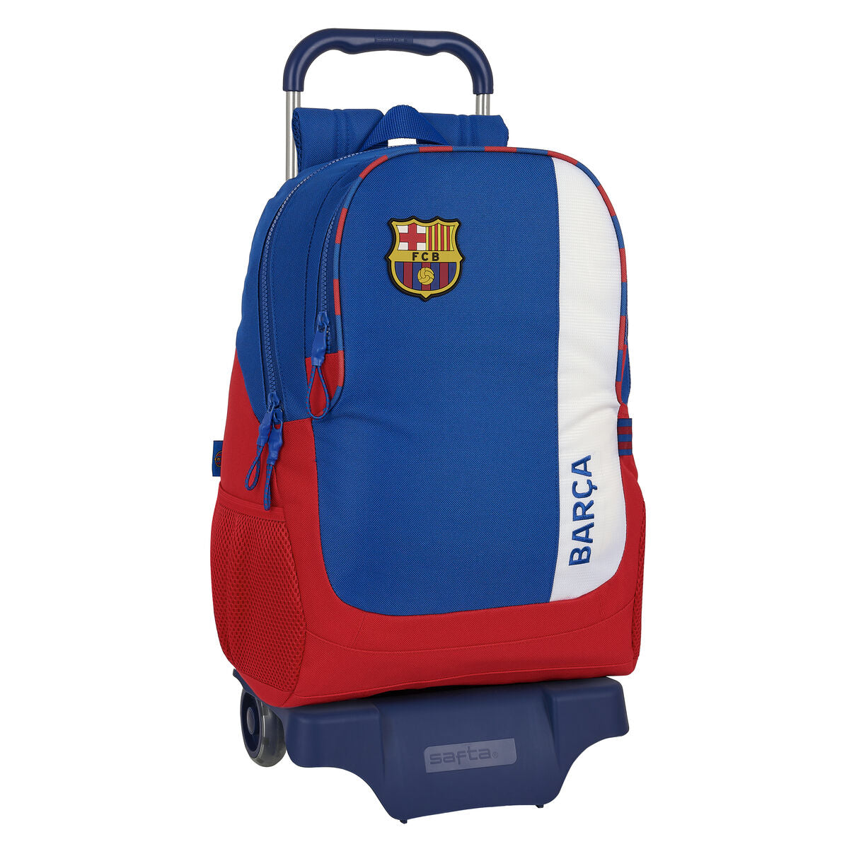 Schulrucksack mit Rädern F.C. Barcelona Blau Granatrot 32 x 44 x 16 cm Schulrucksack mit Rädern F.C. Barcelona Blau Granatrot 32 x 44 x 16 cm von F.C. Barcelona