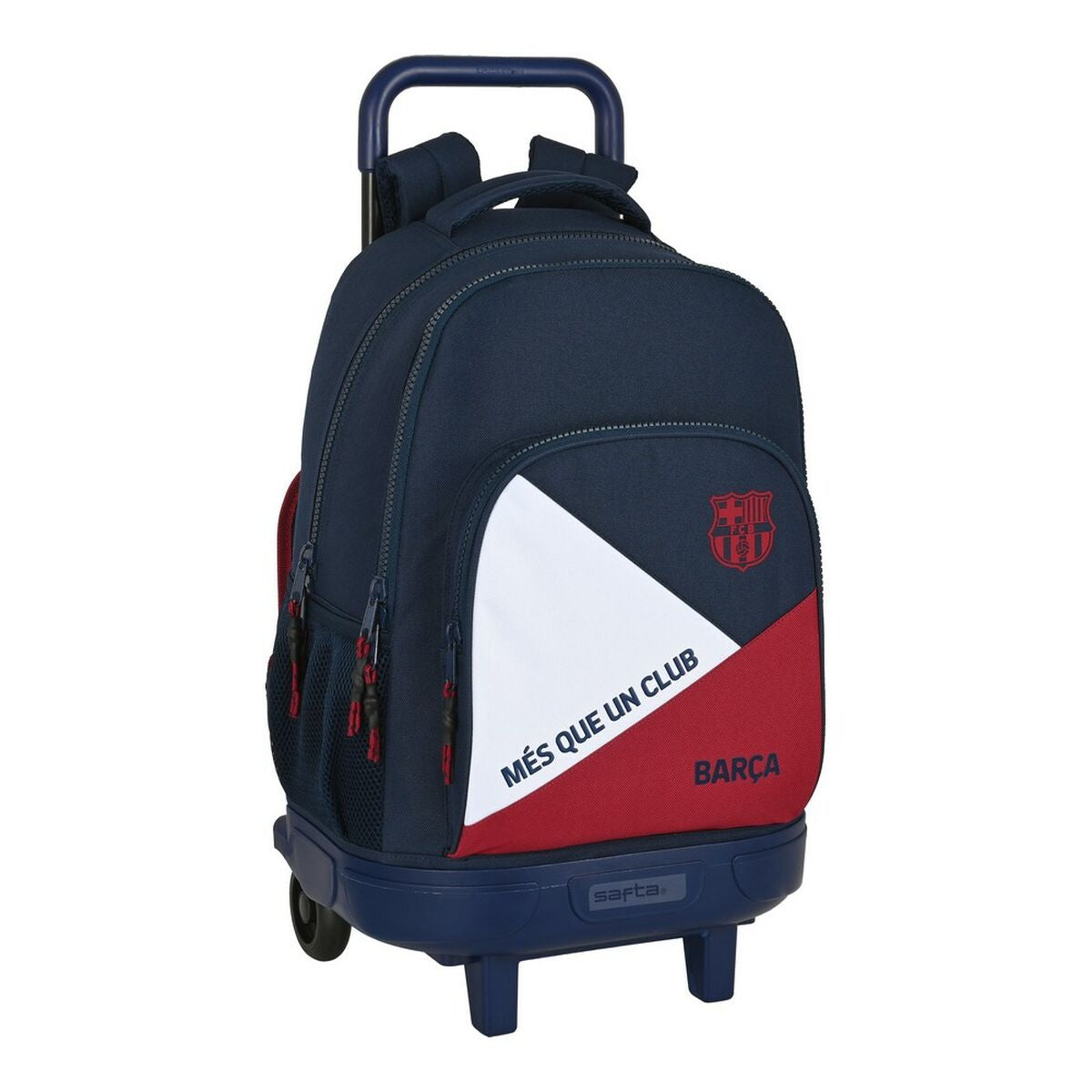 Schulrucksack mit Rädern F.C. Barcelona Corporativa Blau Granatrot (33 x 45 x 22 cm) von F.C. Barcelona