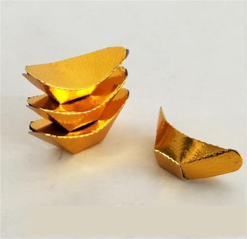 FAAAUBNP EIN Beutel mit 36 ​​fertigen kleinen Goldbarren, verbranntem Papier und Opfergaben von FAAAUBNP