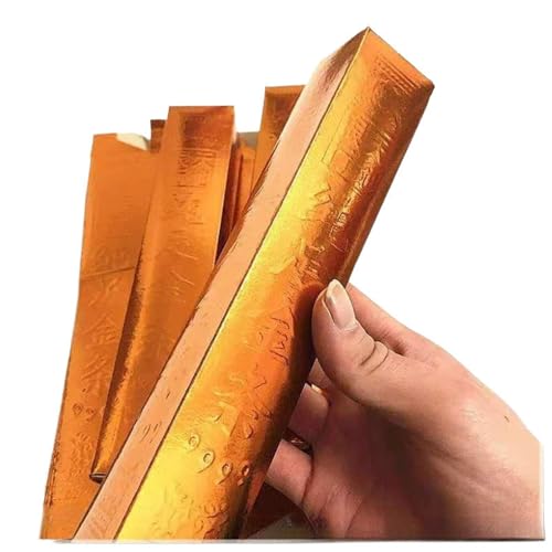 FAAAUBNP Großer Goldbarren, Goldziegel, Alufolie, verbranntes Papier, Geisterwährung, 1 Bündel von FAAAUBNP