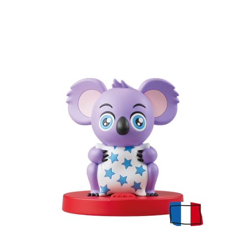 FABA Charakter mit Ton, weiß, Nacht – Lieder für Kinder ab 0 Jahren – Spielzeug Französische Version von FABA