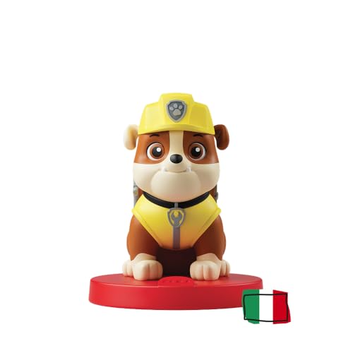 FABA Klangfigur - PAW Patrol Das Team der Welpen Rubble - Geschichten und Klangmärchen für Jungen und Mädchen 3-5 Jahre, hörbar mit dem Geschichtenerzähler, italienisches Lernspiel FABA Klangfigur - PAW Patrol Das Team der Welpen Rubble - Geschichten und Klangmärchen für Jungen und Mädchen 3-5 Jahre, hörbar mit dem Geschichtenerzähler, italienisches Lernspiel von FABA